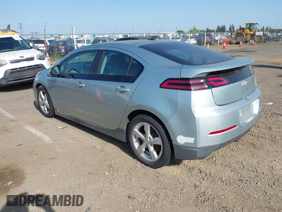 2013 Chevrolet Volt with VIN 1G1RF6E47DU100611, listed as a IAAI auction lot 42138171 with 175,000 mi miles and . Bid and sale history available at carsss.com. Image 3.