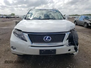 2010 Lexus RX 450h with VIN JTJBC1BA9A2022402, listed as a Copart auction lot 52674284 with 221,661 mi miles and Salvage Title. Bid and sale history available at DreamBid. Image 5.