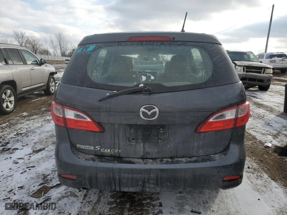 2014 Mazda Mazda5 Sport with VIN JM1CW2BL1E0163049, listed as a Copart auction lot 44359715 with 212,622 mi miles and Clean Title. Bid and sale history available at carsss.com. Image 6.