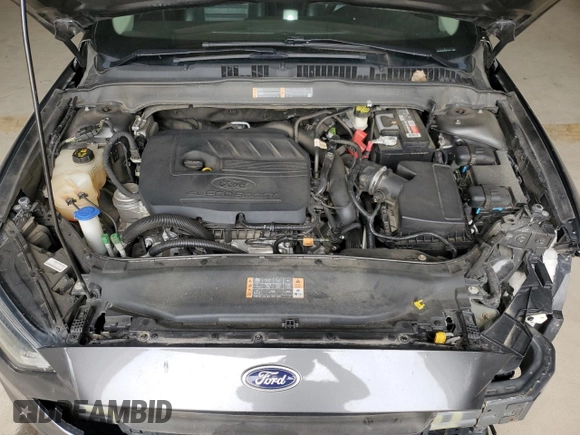 2017 Ford Fusion SE with VIN 3FA6P0HDXHR213441, listed as a Copart auction lot 53442915 with 128,624 mi miles and Salvage title. Bid and sale history available at DreamBid. Image 11.