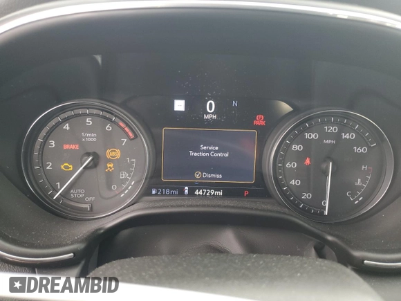 2020 Cadillac CT5 Premium Luxury with VIN 1G6DN5RK5L0151850, listed as a Copart auction lot 43774695 with 44,729 mi miles and Salvage Title. Bid and sale history available at DreamBid. Image 9.
