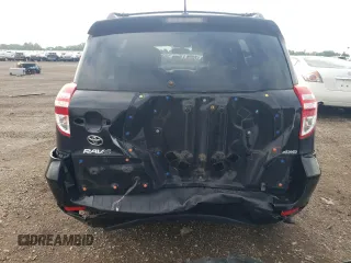 2012 Toyota RAV4 Limited with VIN 2T3DF4DV6CW221681, listed as a Copart auction lot 60923695 with 129,300 mi miles and Salvage title. Bid and sale history available at DreamBid. Image 6.