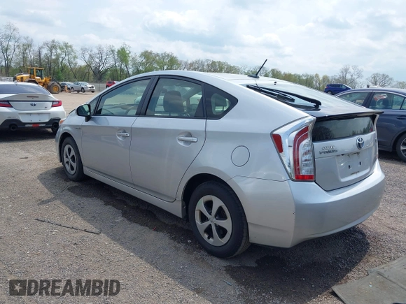 2013 Toyota Prius One with VIN JTDKN3DU7D5685051, listed as a IAAI auction lot 42155692 with 156,958 mi miles and . Bid and sale history available at DreamBid. Image 3.