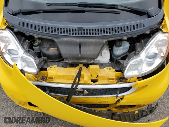 2015 Smart fortwo Passion with VIN WMEEJ9AA5FK831751, listed as a Copart auction lot 58025575 with 55,512 mi miles and Salvage title. Bid and sale history available at DreamBid. Image 11.