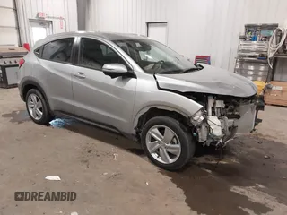 2019 Honda HR-V EX-L with VIN 3CZRU6H71KM725634, listed as a IAAI auction lot 41093552 with 42,239 mi miles. Bid and sale history available at carsss.com. Image 1.