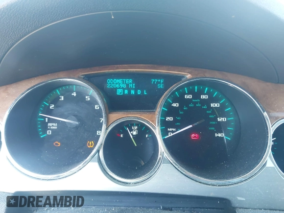 2011 Buick Enclave CXL-1 with VIN 5GAKRBEDXBJ171116, listed as a IAAI auction lot 41765801 with 220,698 mi miles. Bid and sale history available at carsss.com. Image 7.
