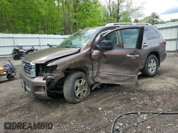 2018 Toyota Sequoia Limited with VIN 5TDJY5G13JS155987, listed as a Copart auction lot 54082174 with 83,780 mi miles and Salvage Title. Bid and sale history available at carsss.com. Image 1.