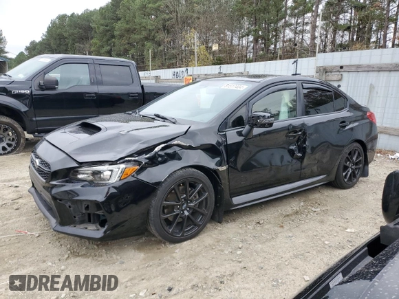 2020 Subaru WRX Limited with VIN JF1VA1J6XL9809667, listed as a Copart auction lot 81517404 with 89,868 mi miles and Salvage Title. Bid and sale history available at carsss.com. Image 1.