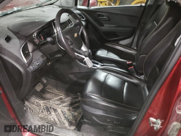 2018 Chevrolet Trax Premier with VIN 3GNCJRSB3JL298729, listed as a Copart auction lot 44631995 with 71,469 mi miles and Salvage Title. Bid and sale history available at carsss.com. Image 7.