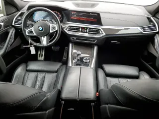 2021 BMW X6 M50i with VIN 5UXCY8C04M9D98395, listed as a Copart auction lot 85536134 with 57,891 mi miles and Salvage Title. Bid and sale history available at carsss.com. Image 8.