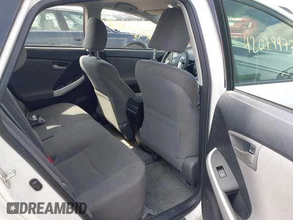 2013 Toyota Prius One with VIN JTDKN3DU3D5642908, listed as a IAAI auction lot 42079977 with 151,986 mi miles and . Bid and sale history available at carsss.com. Image 8.