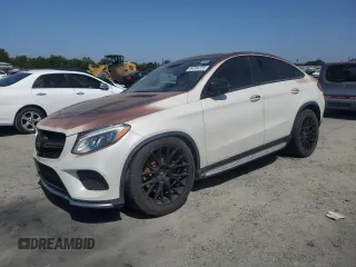 2016 Mercedes-Benz GLE 450 AMG z VIN 4JGED6EB8GA023596, wystawiony jako Copart lot #59204725 z przebiegiem 110 592 mil mil oraz Czysty tytuł • Clean title. Historia ofert i sprzedaży dostępna na DreamBid. Obrazek 1.
