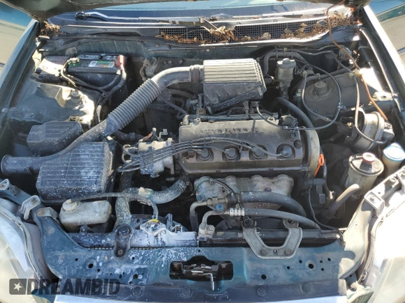 1999 Honda Civic LX with VIN 2HGEJ6676XH573762, listed as a Copart auction lot 44687825 with 272,852 mi miles and Salvage Title. Bid and sale history available at DreamBid. Image 11.
