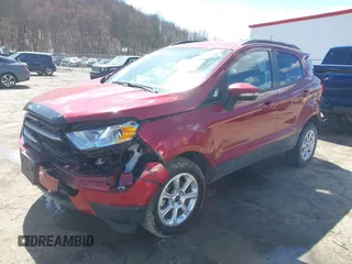 2020 Ford EcoSport SE with VIN MAJ6S3GL8LC317720, listed as a IAAI auction lot 41848210 with 67,513 mi miles and . Bid and sale history available at carsss.com. Image 2.