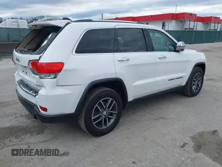 2018 Jeep Grand Cherokee Limited with VIN 1C4RJFBG5JC450521, listed as a IAAI auction lot 41741322 with 63,833 mi miles. Bid and sale history available at carsss.com. Image 4.