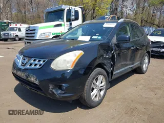 2013 Nissan Rogue S with VIN JN8AS5MV1DW641389, listed as a IAAI auction lot 42090826 with 91,845 mi miles and . Bid and sale history available at DreamBid. Image 6.