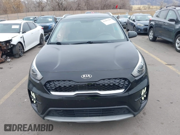 2020 Kia Niro LXS with VIN KNDCB3LC6L5369757, listed as a IAAI auction lot 41461384 with 143,926 mi miles. Bid and sale history available at carsss.com. Image 12.