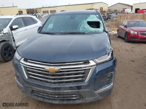 2023 Chevrolet Traverse LT Cloth with VIN 1GNERGKW5PJ286607, listed as a IAAI auction lot 41509187 with 29,681 mi miles. Bid and sale history available at carsss.com. Image 12.