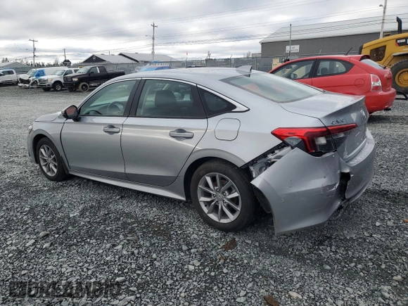 2024 Honda Civic Sedan EX with VIN 2HGFE2F34RH114120, listed as a Copart auction lot 83213734 with 10,748 mi miles and Salvage Title. Bid and sale history available at carsss.com. Image 2.