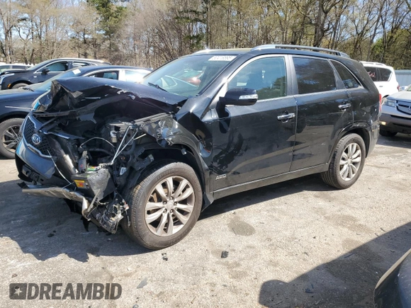 2011 Kia Sorento SX with VIN 5XYKWDA2XBG119038, listed as a Copart auction lot 50416895 with Not Provided miles and Salvage Title. Bid and sale history available at carsss.com. Image 1.