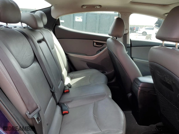 2013 Hyundai Elantra GLS with VIN 5NPDH4AE7DH288619, listed as a Copart auction lot 47264565 with 186,968 mi miles and Salvage Title. Bid and sale history available at carsss.com. Image 10.