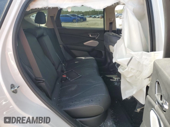 2023 Acura RDX Technology with VIN 5J8TC1H53PL009246, listed as a Copart auction lot 48107825 with Not provided miles and Salvage title. Bid and sale history available at DreamBid. Image 11.