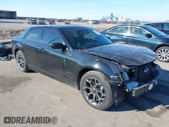 2016 Chrysler 300 with VIN 2C3CCAGG7GH244252, listed as a IAAI auction lot 41840199 with 134,844 mi miles. Bid and sale history available at carsss.com. Image 1.