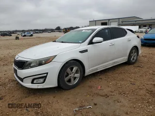 2015 Kia Optima LX with VIN 5XXGM4A74FG515581, listed as a Copart auction lot 46429045 with 117,379 mi miles and Salvage Title. Bid and sale history available at carsss.com. Image 1.