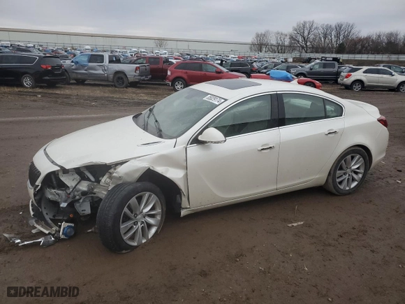 2014 Buick Regal with VIN 2G4GK5EX0E9287523, listed as a Copart auction lot 85029174 with 84,170 mi miles and Clean Title. Bid and sale history available at carsss.com. Image 1.