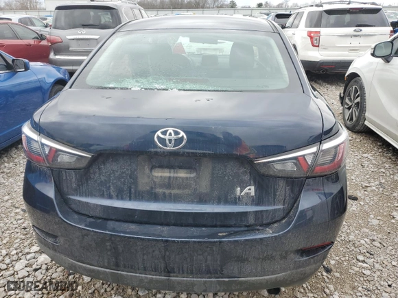 2017 Toyota Yaris iA with VIN 3MYDLBYV5HY151360, listed as a Copart auction lot 47839705 with 84,382 mi miles and Salvage Title. Bid and sale history available at carsss.com. Image 6.