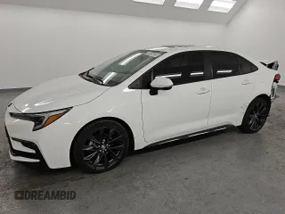 2023 Toyota Corolla SE with VIN JTDP4MCE1P3514885, listed as a Copart auction lot 48505685 with 35,428 mi miles and Clean Title. Bid and sale history available at carsss.com. Image 1.