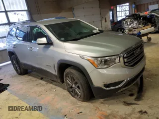 2018 GMC Acadia SLT with VIN 1GKKNMLA3JZ239310, listed as a Copart auction lot 87240474 with 178,409 mi miles and Salvage Title. Bid and sale history available at DreamBid. Image 4.