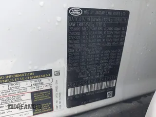 2020 Land Rover Discovery SE z VIN SALRG2RV0L2419318, wystawiony jako IAAI lot #42085365 z przebiegiem 90 254 mil mil oraz . Historia ofert i sprzedaży dostępna na DreamBid. Obrazek 9.