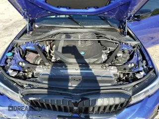 2021 BMW 3 Series M340i xDrive with VIN 3MW5U9J04M8C08114, listed as a Copart auction lot 49565235 with 62,470 mi miles and Salvage Title. Bid and sale history available at carsss.com. Image 12.