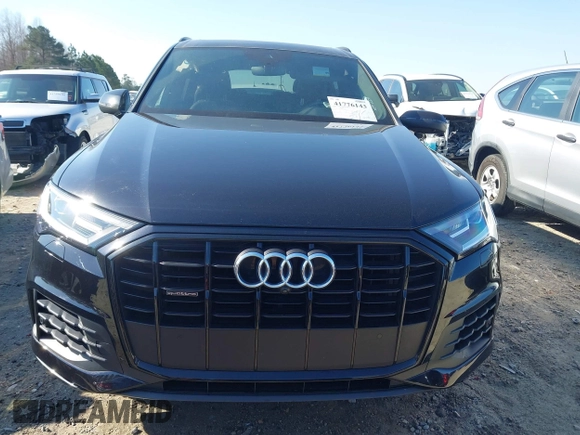 2021 Audi Q7 Premium Plus with VIN WA1LXAF70MD037030, listed as a IAAI auction lot 41776143 with 52,787 mi miles and . Bid and sale history available at DreamBid. Image 11.