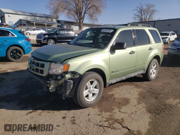 2009 Ford Escape Hybrid z VIN 1FMCU493X9KB92935, wystawiony jako Copart lot #47422465 z przebiegiem 130 226 mil mil oraz Szkoda całkowita • Salvage title. Historia ofert i sprzedaży dostępna na DreamBid. Obrazek 1.