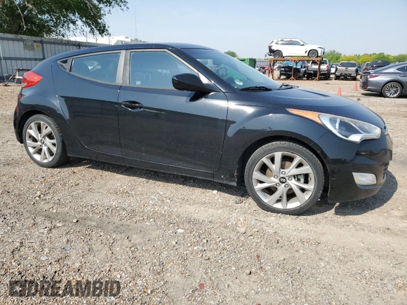 2017 Hyundai Veloster Value Edition with VIN KMHTC6AD8HU321437, listed as a Copart auction lot 51424715 with 59,018 mi miles and Salvage Title. Bid and sale history available at carsss.com. Image 4.