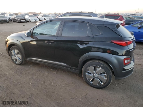 2021 Hyundai Kona Electric SEL with VIN KM8K23AG6MU100503, listed as a Copart auction lot 77675754 with 46,811 mi miles and Salvage Title. Bid and sale history available at carsss.com. Image 2.
