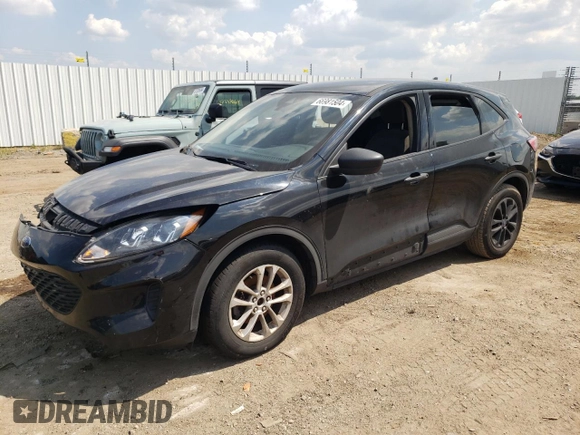 2020 Ford Escape S with VIN 1FMCU0F62LUA70329, listed as a Copart auction lot 66981504 with 125,362 mi miles and Salvage Title. Bid and sale history available at carsss.com. Image 1.