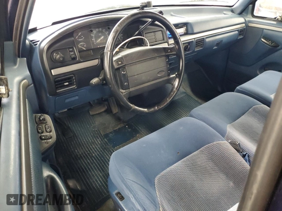 1995 Ford F-150 with VIN 1FTEX15NXSKB73463, listed as a Copart auction lot 51401885 with 196,871 mi miles and Salvage Title. Bid and sale history available at carsss.com. Image 8.