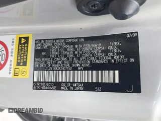 2010 Lexus RX 350 с VIN JTJZK1BA3A2407150, выставлен на аукционе IAAI как лот 40417330 с пробегом 67 950 миль миль и . История ставок и продаж доступна на DreamBid. Изображение 9.