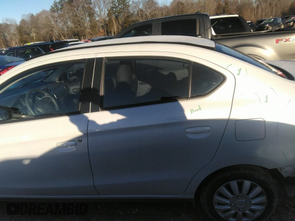 2023 Mitsubishi Mirage ES with VIN ML32FUFJ8PHF01282, listed as a IAAI auction lot 41256460 with 21,490 mi miles and . Bid and sale history available at DreamBid. Image 15.