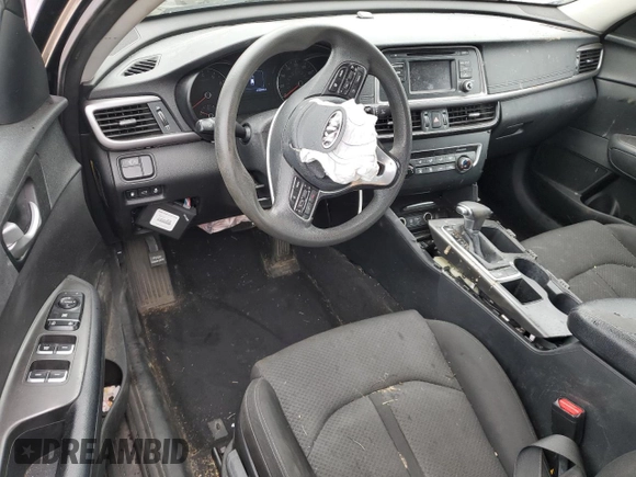 2017 Kia Optima LX with VIN 5XXGT4L35HG123502, listed as a Copart auction lot 57781975 with 103,300 mi miles and Salvage title. Bid and sale history available at DreamBid. Image 8.
