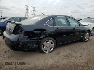 2006 Chevrolet Impala SS with VIN 2G1WD58C769113395, listed as a Copart auction lot 44768115 with 26,020 mi miles and Salvage Title. Bid and sale history available at DreamBid. Image 3.