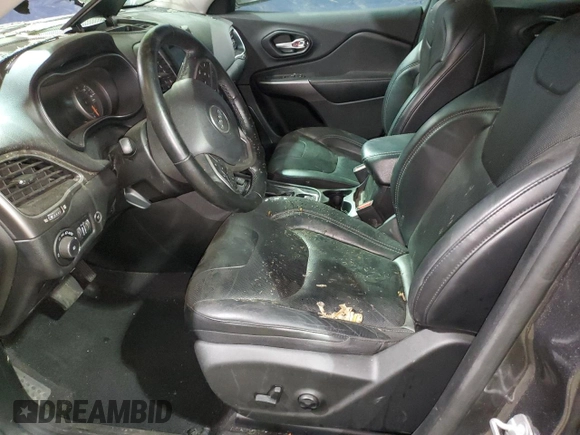 2021 Jeep Cherokee Latitude Lux z VIN 1C4PJMMX2MD102019, wystawiony jako Copart lot #49060065 z przebiegiem Nie podano mil oraz Czysty tytuł • Clean title. Historia ofert i sprzedaży dostępna na DreamBid. Obrazek 7.