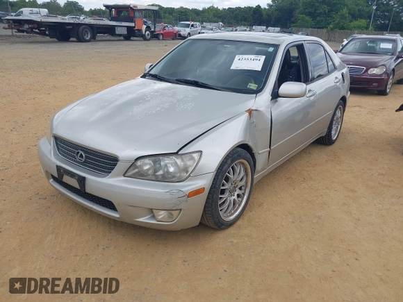 2001 Lexus IS 300/350 z VIN JTHBD182010019964, wystawiony jako IAAI lot #42353494 z przebiegiem 200 294 mil mil oraz . Historia ofert i sprzedaży dostępna na DreamBid. Obrazek 2.
