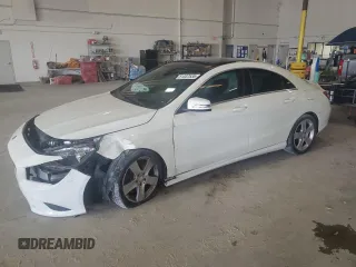 2015 Mercedes-Benz CLA 250 with VIN WDDSJ4EB5FN229380, listed as a Copart auction lot 51337535 with 132,527 mi miles and Salvage Title. Bid and sale history available at DreamBid. Image 1.