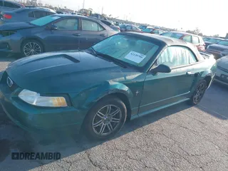 2000 Ford Mustang with VIN 1FAFP444XYF207441, listed as a IAAI auction lot 42120700 with 119,335 mi miles. Bid and sale history available at carsss.com. Image 17.