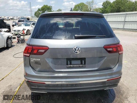2021 Volkswagen Tiguan SE with VIN 3VV3B7AX5MM158656, listed as a Copart auction lot 61593815 with 68,774 mi miles and Salvage title. Bid and sale history available at DreamBid. Image 6.