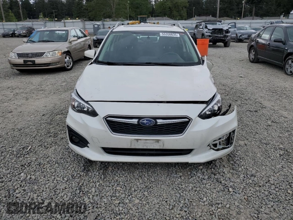 2019 Subaru Impreza Premium с VIN 4S3GTAD65K3739943, выставлен на аукционе Copart как лот 55350835 с пробегом 80 907 миль миль и Списание • Salvage title. История ставок и продаж доступна на DreamBid. Изображение 5.